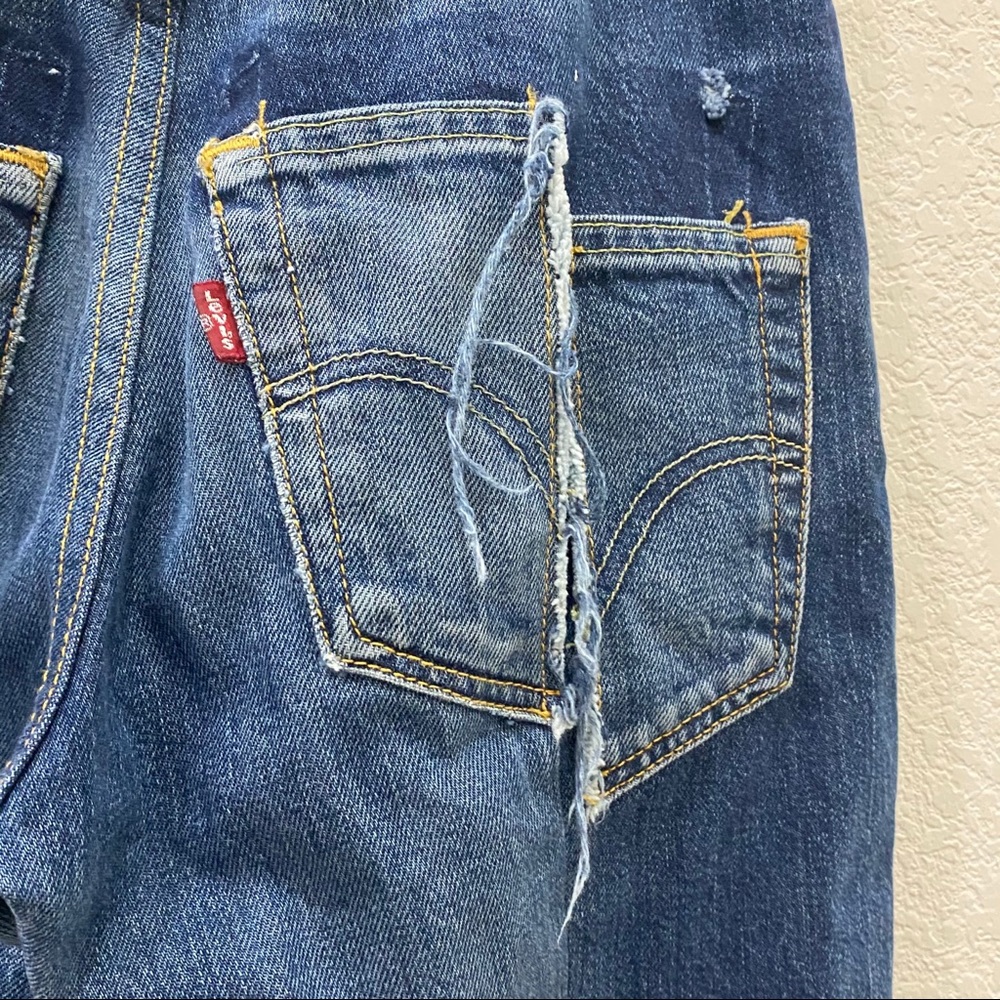 UO Urban Renewal Vintage Custom Split Pocket Jeans - Picture 10 of 16